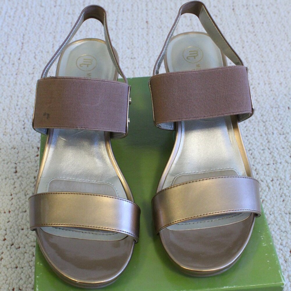 Beige-Copper Sandals Mootsies Tootsies
